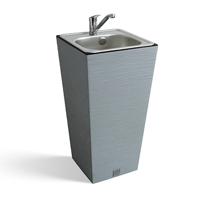 Záhradné umývadlo Lavabo Furu šedé